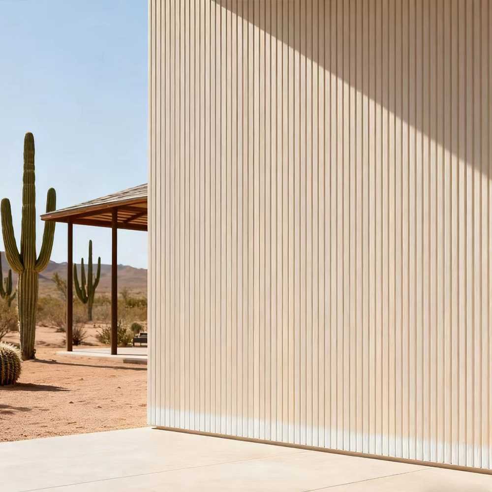 Oakling composite cladding — beige wall cladding interior