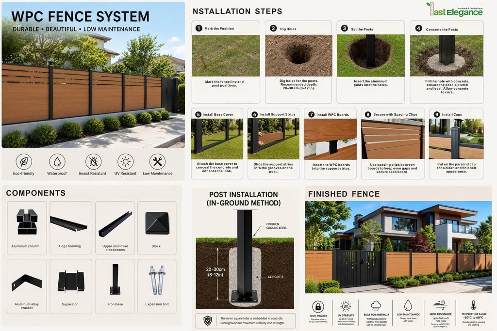 Composite Screening Panels: A Trade Guide to Profiles, Installation, and Specs 3 composite screening panels installation guide australia