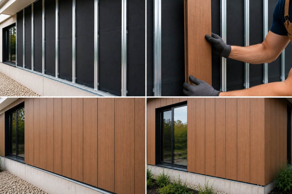Vertical Cladding Design: The Complete Builder's Guide 5 composite cladding installation process australia