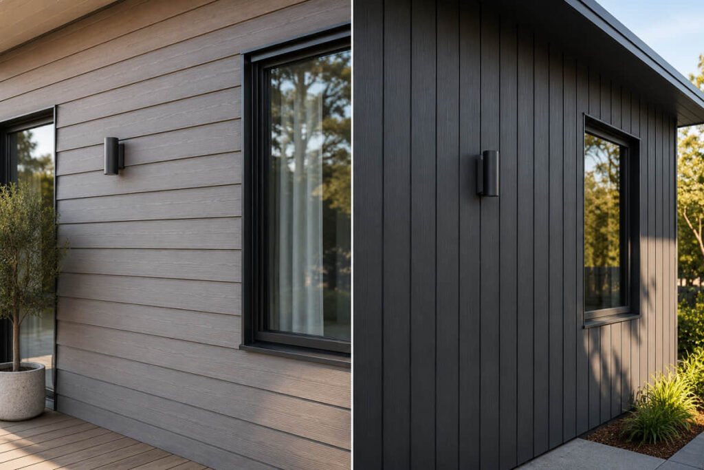 How to Install Composite Cladding: A Trade Installer's Guide 3 composite cladding horizontal vertical styles