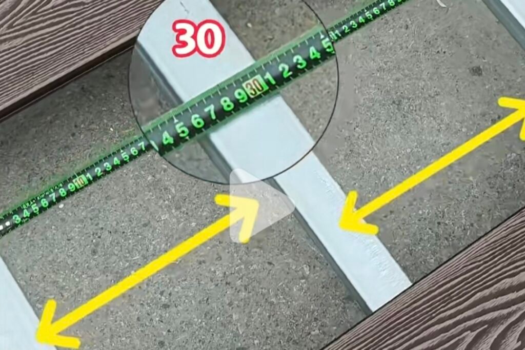 8 Common Composite Decking Installation Mistakes to Avoid 3 composite decking joist spacing measurement