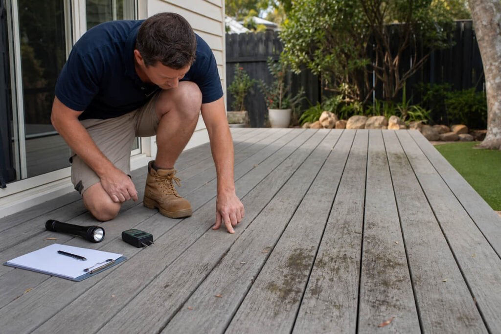 Can You Paint Composite Decking? Guide for Builders 2 check composite decking before painting