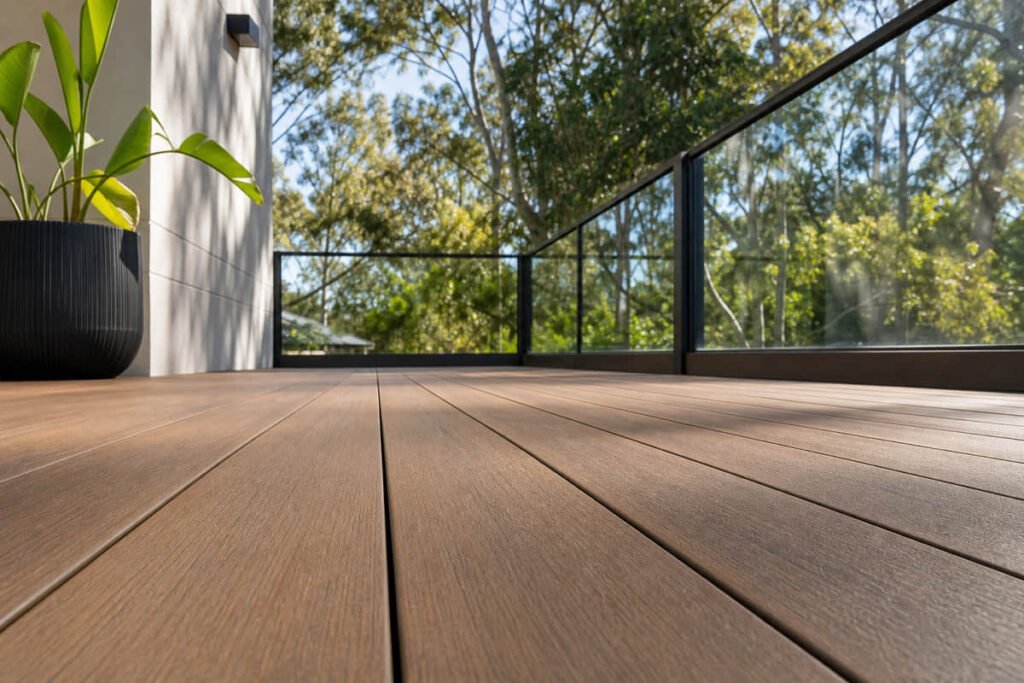 composite deck boards railing design