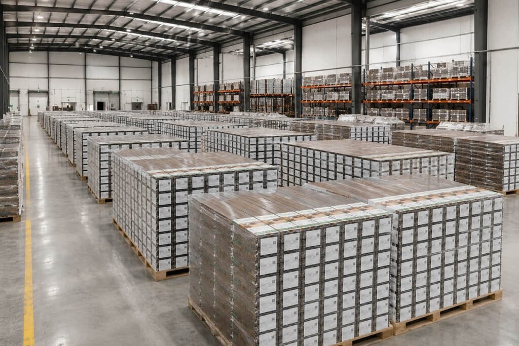 Composite decking inventory ready for bulk supply to Australian B2B projects
