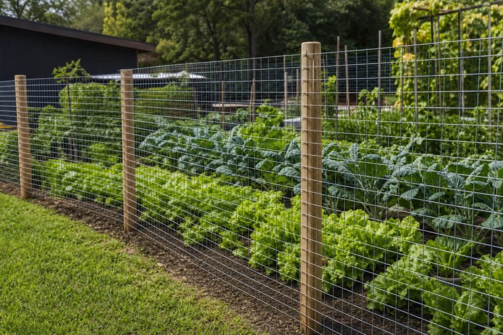 fine mesh garden fence pest control