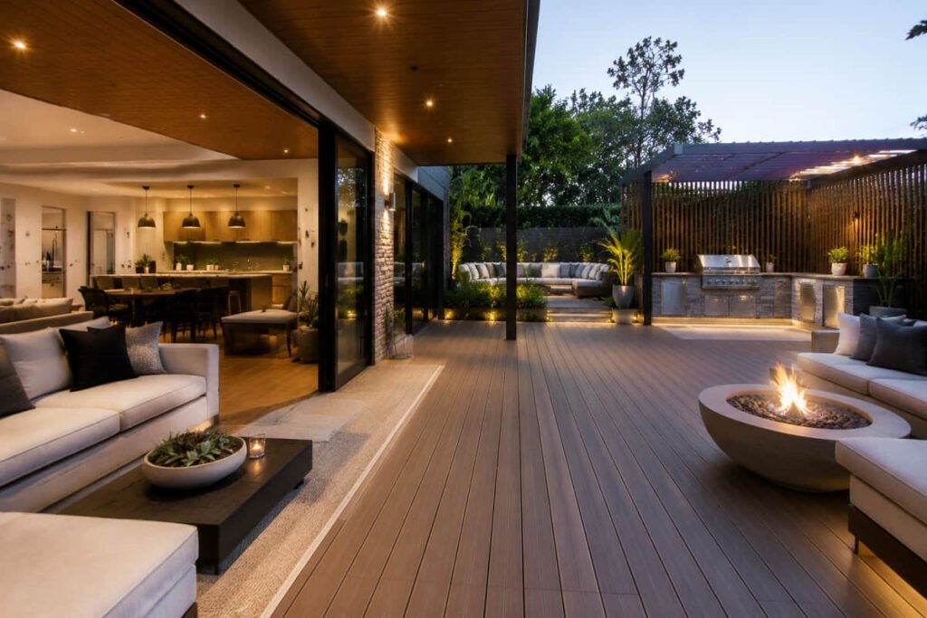 Outdoor Living Trends 2026: Decking, Screening & Cladding Specs Australian Builders Need to Know 2 indoor outdoor living deck alfresco design