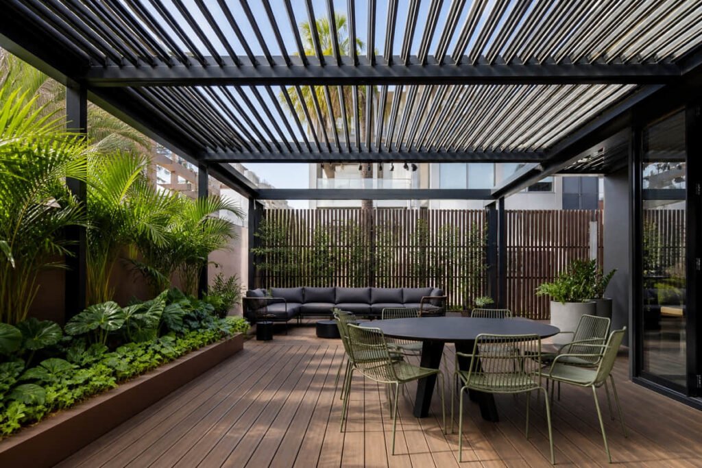 pergola ideas custom colour pergola