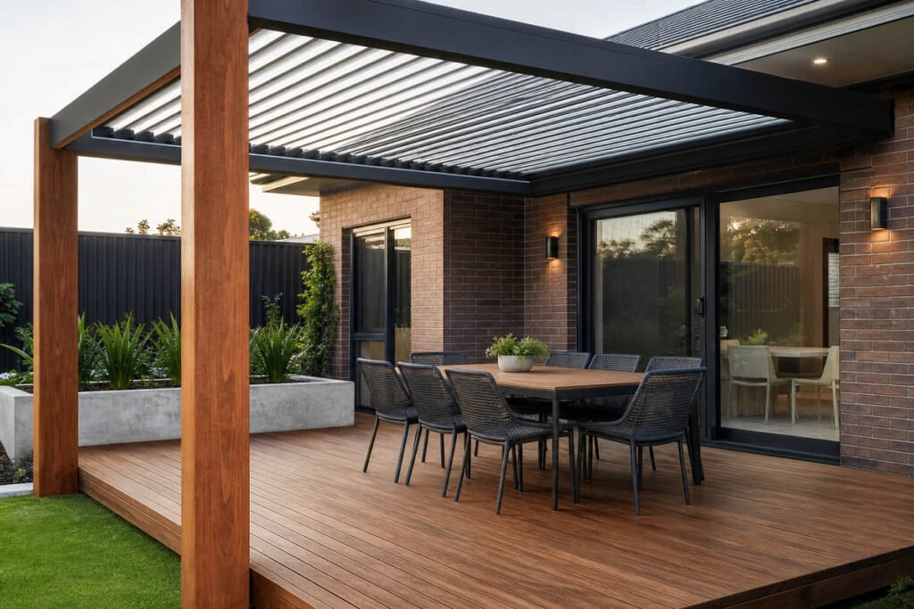 pergola ideas frame materials