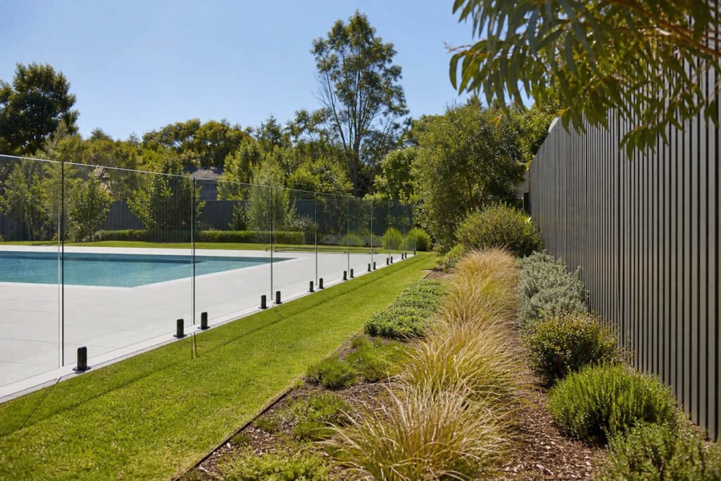 10 Pool Fencing Ideas for Australian Backyards 7 pool fence landscaping native plants safe zone