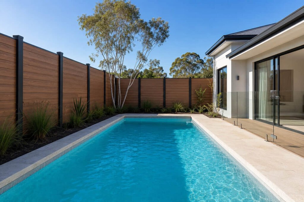 10 Pool Fencing Ideas for Australian Backyards 4 pool fencing ideas for narrow backyards