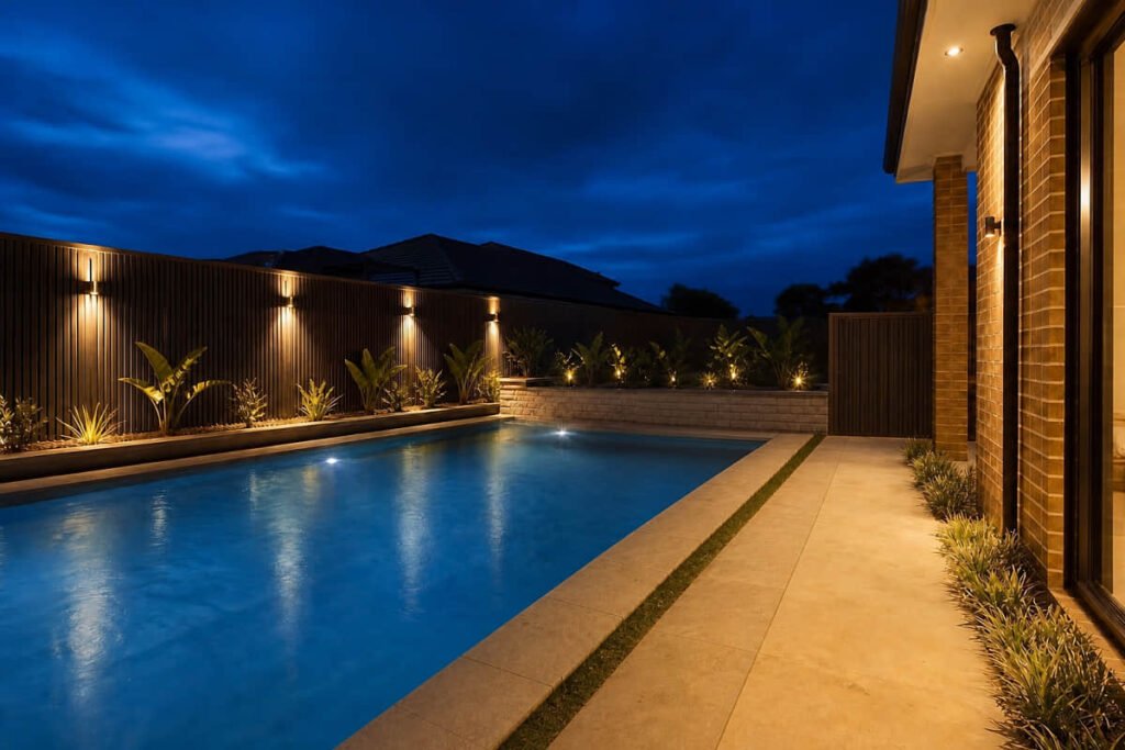 10 Pool Fencing Ideas for Australian Backyards 8 safe pool fence lighting australian backyard