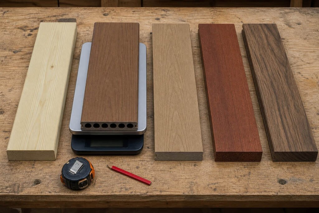 decking weight per metre comparison australia
