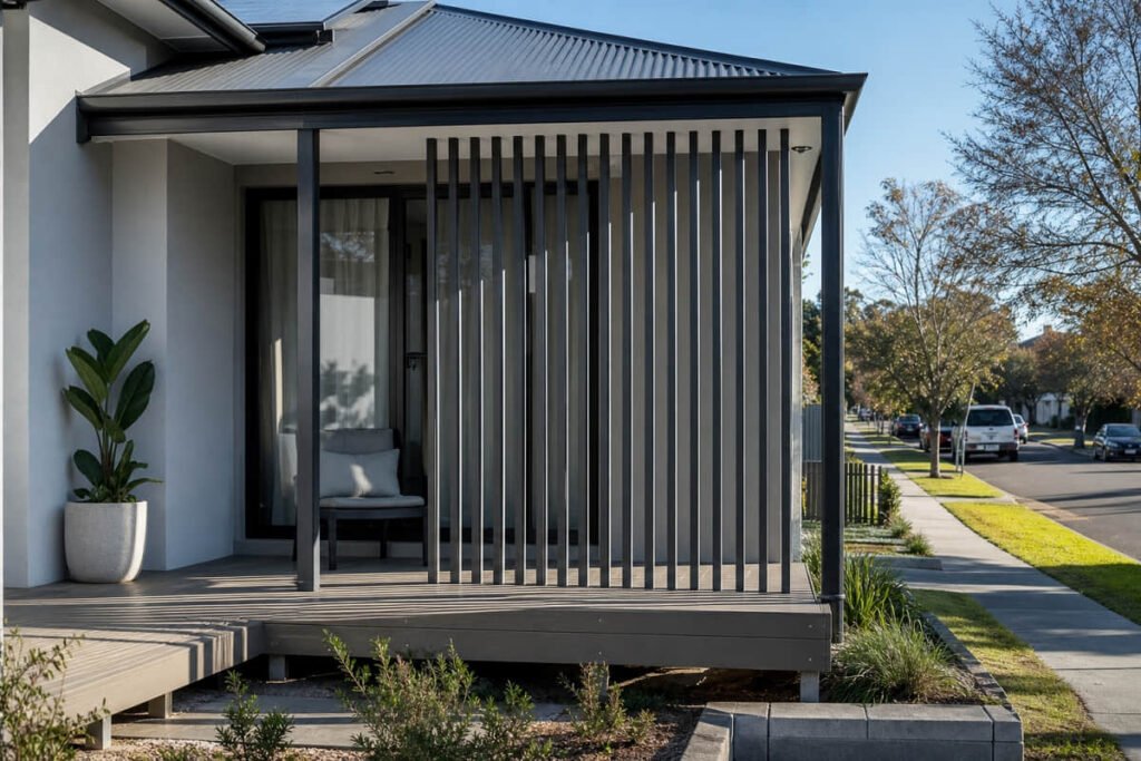 Front Porch Deck Ideas: Specs, Costs & Design 7 modern front deck privacy screen panels