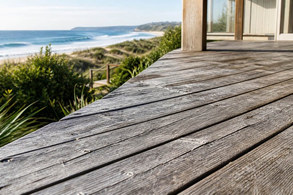 Best Decking for Coastal Areas in Australia 1 salt air uv damage coastal decking australia