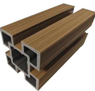 Composite Decking, Screening & Cladding Accessories 1 2nd generation co extruded slotted wpc post