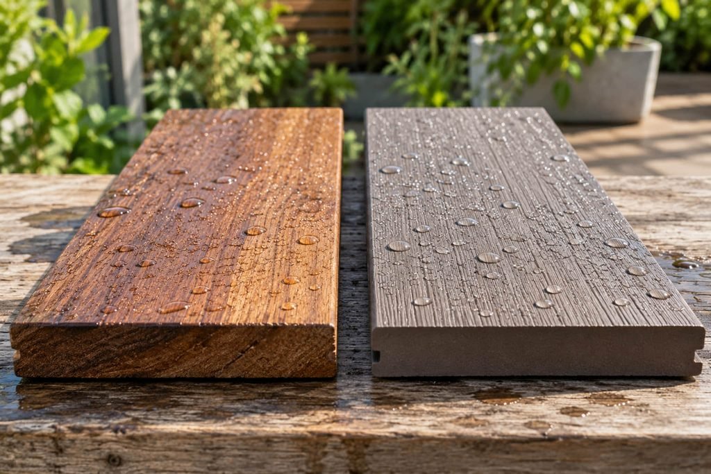 Composite Decking Slip Ratings in Australia | R11, P Ratings & NCC Guide 2 composite vs timber decking wet slip resistance