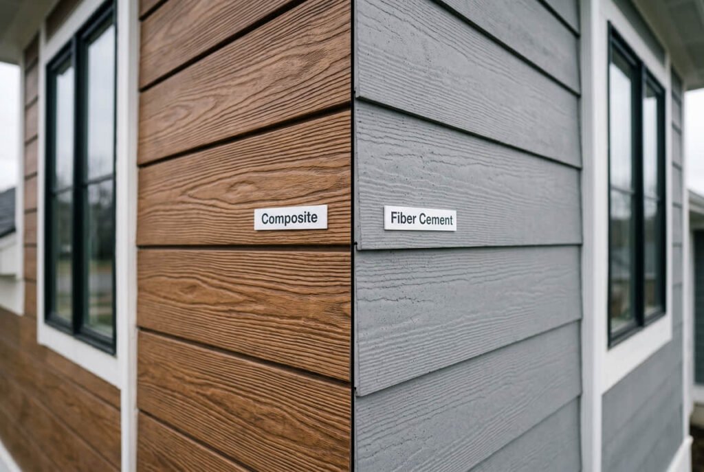 composite siding vs fiber cement siding