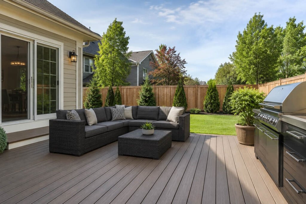Composite Building Materials: Decking, Siding & Fencing — A Trade Professional's Guide 3 composite decking outdoor patio design