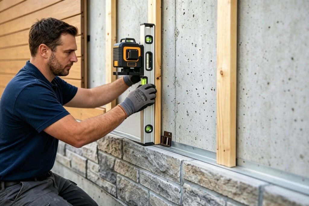 How to Install Composite Siding: Contractor's Guide 3 composite siding installation 03