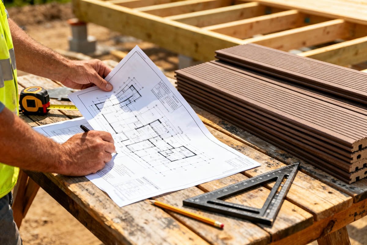 composite decking planning contractor specifications