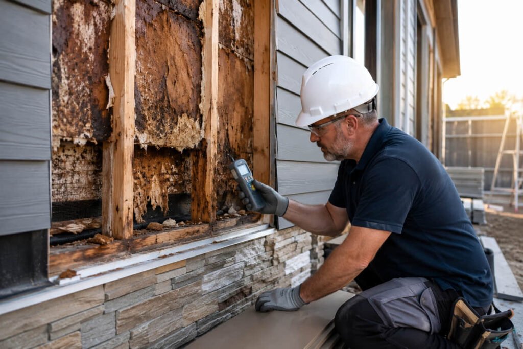 composite siding installation mistakes moisture damage