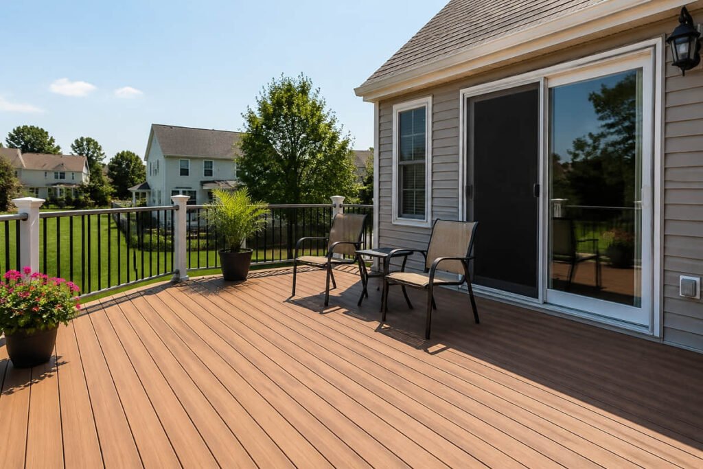 Composite Decking Materials Compared: HDPE vs PVC vs PP 1 hdpe composite decking backyard patio