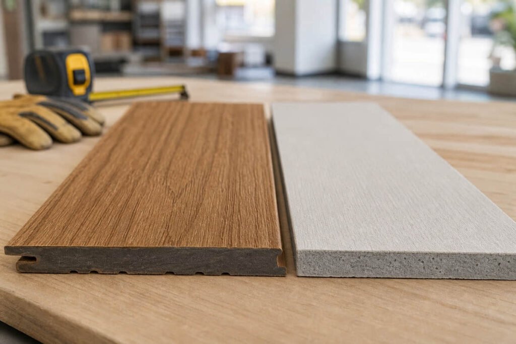 Composite Siding vs Fiber Cement: Cost & Install Guide 1 composite fiber cement siding material comparison