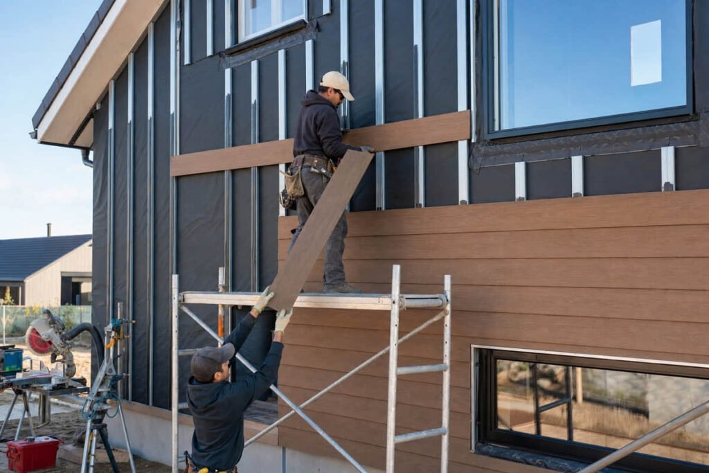 Composite Siding vs Fiber Cement: Cost & Install Guide 4 composite siding installation hidden clip system