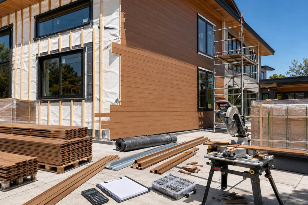 Composite Siding vs Vinyl Siding: Which Fits Your Project? 6 composite siding installation home exterior