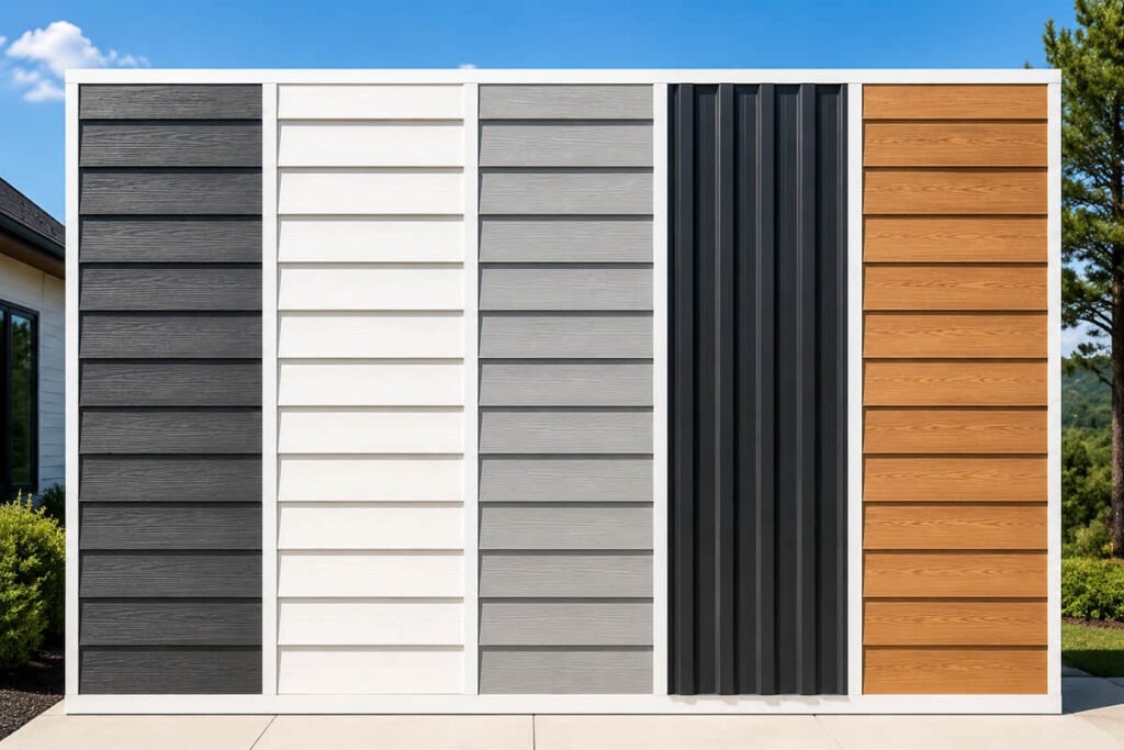 Composite Shiplap Siding for Commercial Buildings: A Buyer's Guide 4 composite siding vs vinyl siding vs fiber cement vs steel siding