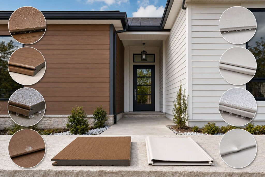 Composite Siding vs Vinyl Siding: Which Fits Your Project? 3 composite vs vinyl siding water resistance