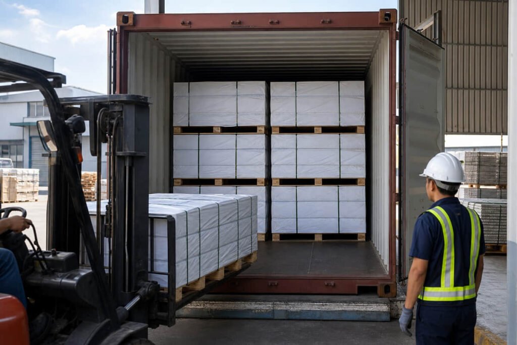 composite board supply chain factory to dealer