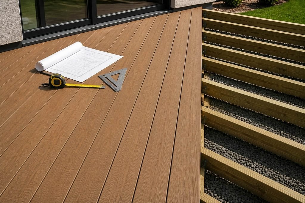 Composite Decking Prices: 7 Cost Factors Behind Every Quote 2 composite deck board sizes profiles layout