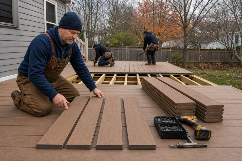 save money on quality composite deck