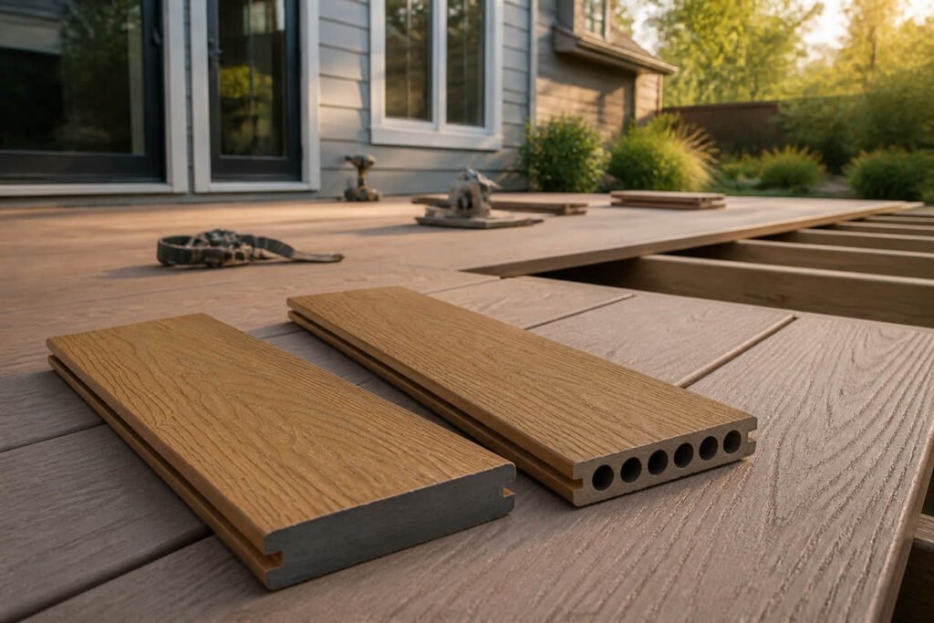 Solid vs Hollow Composite Decking: Which Board Fits Your Project? 5 solid hollow composite decking board comparison 1