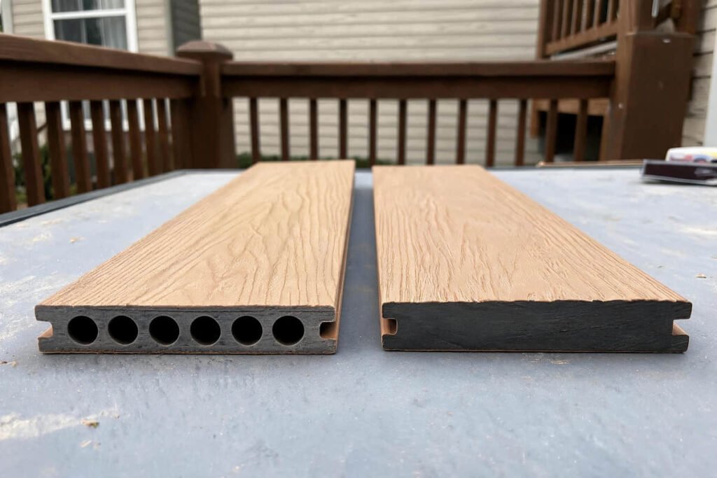 Solid vs Hollow Composite Decking: Which Board Fits Your Project? 4 solid hollow composite decking board comparison