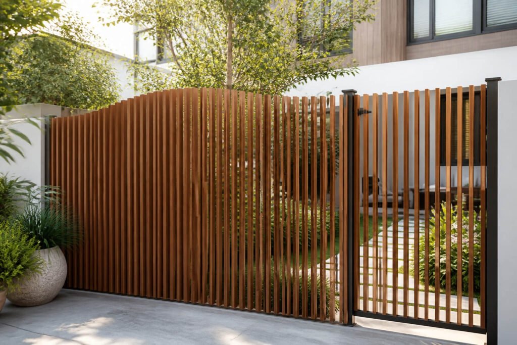 Modern Composite Fence Ideas for 2026: Designs You Can Spec and Build 2 vertical composite privacy fence styles