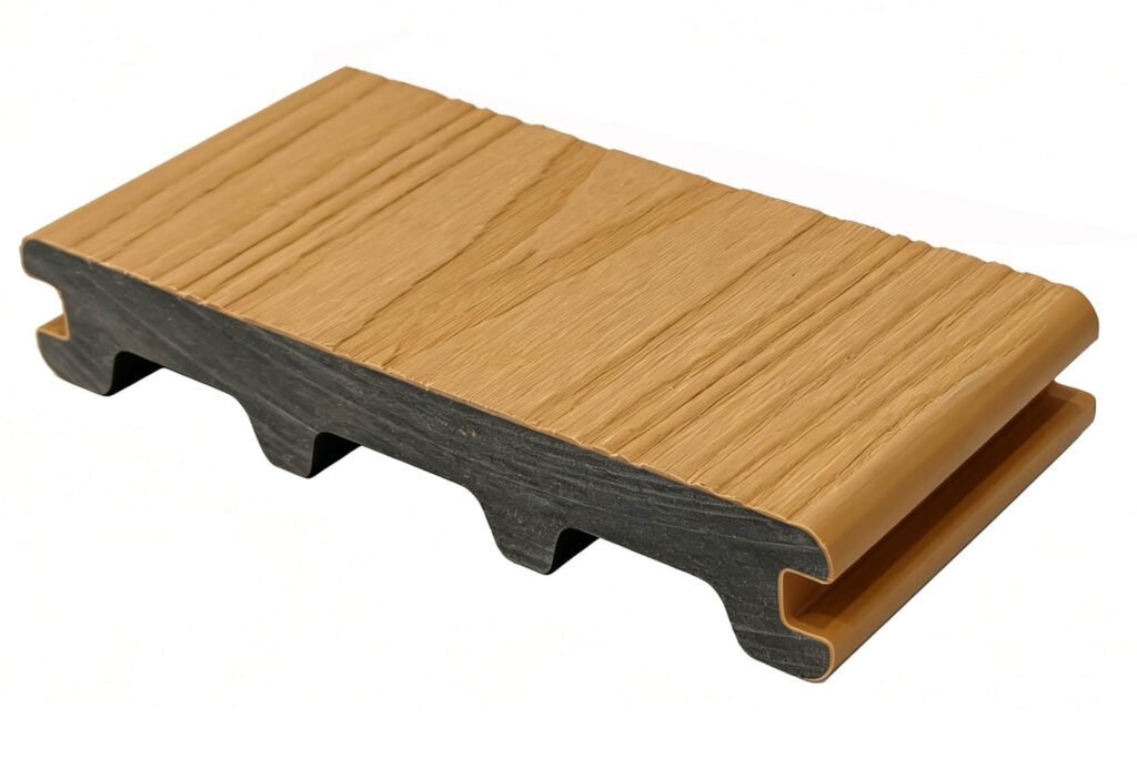 VerdeLife composite decking — gray outdoor flooring installation