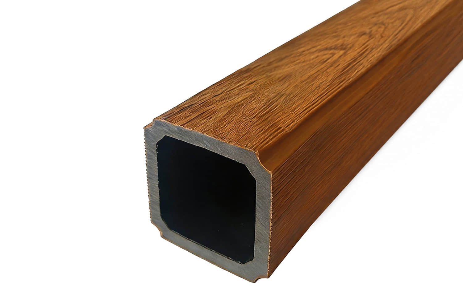 Linea Composite Fence Post — structural support post for composite fence systems